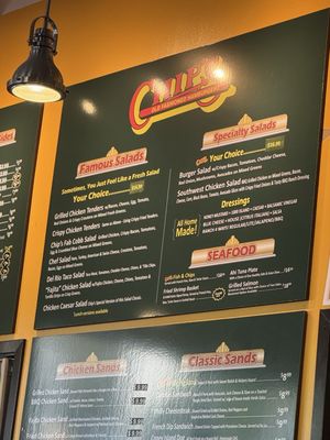 Menu photo 3 Chip's Old Fashioned Hamburgers Dallas, TX
