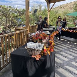 Part of the buffet.  The food was delicious.