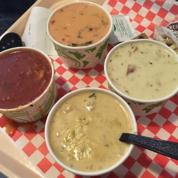 Pike Place Chowder - Chowder sampler - Seafood Near Me - Seattle, Washington