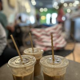 Iced Oatmilk Lavender Latte