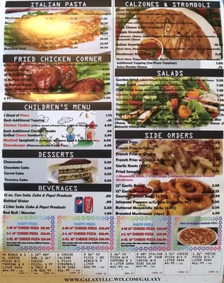 Menu photo 7 Galaxy Pizza & Subs Kissimmee, FL