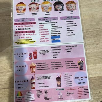 Kawaii Ice Wave - Menu - Ice Cream & Frozen Yogurt Near Me - Aiea, Hawaii