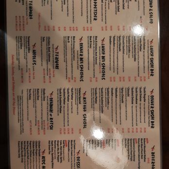 Katana Sushi - Menu - Japanese Near Me - Midlothian, Virginia Katana Sushi - Menu - Japanese Near Me - Midlothian, Virginia