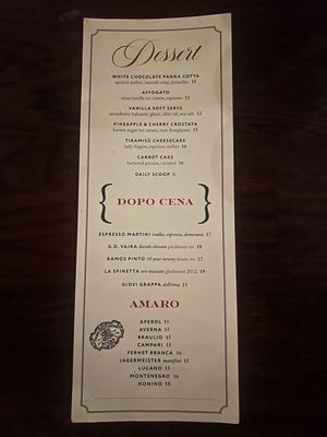 Menu photo 8 Cardellino San Diego, CA Menu photo 8 Cardellino San Diego, CA
