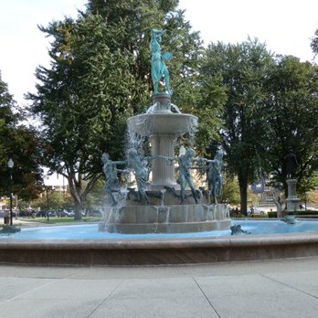Depew Memorial Fountain - Depew Memorial Fountain built in 1919 by Alexander Stirling Calder, Henry Bacon, and Karl Bitter - Local Flavor Near Me - Indianapolis, Indiana Depew Memorial Fountain - Depew Memorial Fountain built in 1919 by Alexander Stirling Calder, Henry Bacon, and Karl Bitter - Local Flavor Near Me - Indianapolis, Indiana