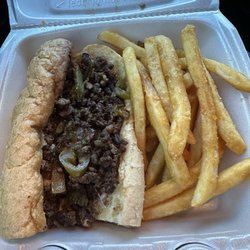 Pookie's Grill & Treats - Philly and fries