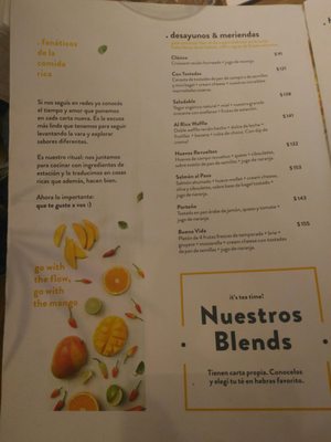 Menu photo 8 Tea Connection Buenos Aires, C