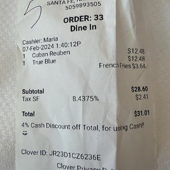 Palacio Cafe - Receipt from Palacio Restaurant - Sandwiches Near Me - Santa Fe, New Mexico Palacio Cafe - Receipt from Palacio Restaurant - Sandwiches Near Me - Santa Fe, New Mexico
