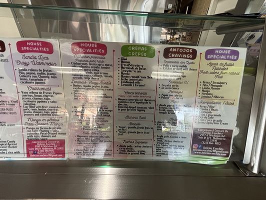 Menu photo 3 Delicias Conchita Melbourne, FL