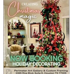 Perimeter Art Gallery & Framing - Creating CHRISTMAS Magic - Now Booking Holiday Decorating