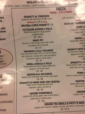 Menu photo 5 Patsy's Pizzeria New York, NY Menu photo 5 Patsy's Pizzeria New York, NY