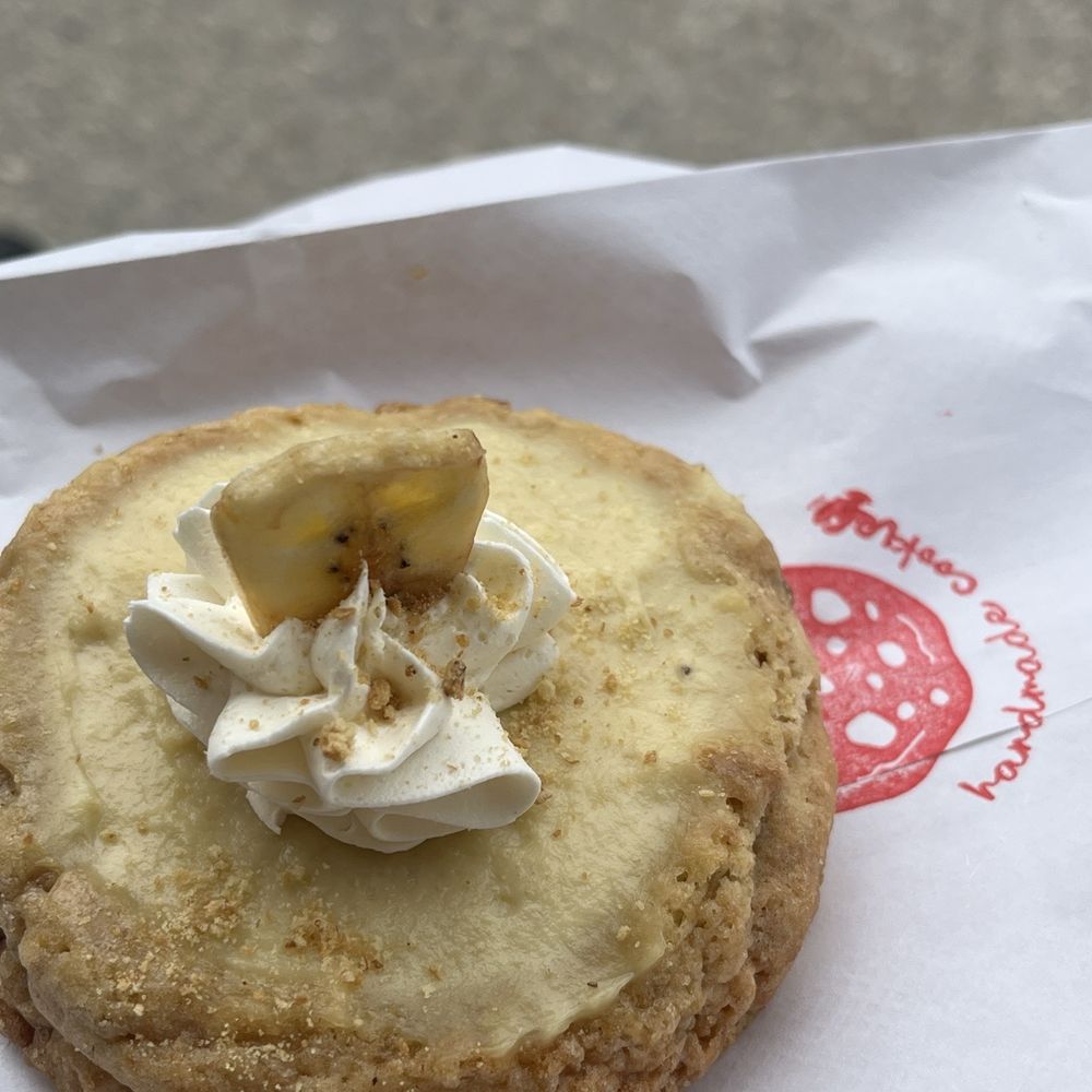 Serendipity Handmade Cookies - Banana cream pie - custardy banana goodness inside - Bakeries Near Me - Elora, Ontario