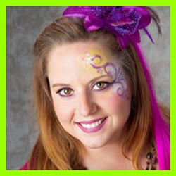Extreme Face Painting - Damaris Sims, Artist-Extraordinaire, Extreme Face Painting, Indianapolis