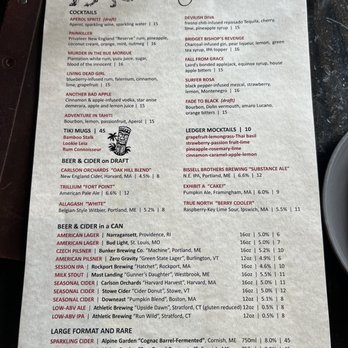 Ledger Restaurant & Bar - Menu - Desserts Near Me - Salem, Massachusetts Ledger Restaurant & Bar - Menu - Desserts Near Me - Salem, Massachusetts