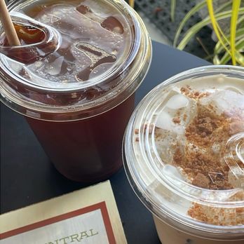 The Rose Room - Iced Blueberry Cardamom Latte (seasonal), Cold Brew Shot in the Dark - Cafes Near Me - Webster, Massachusetts The Rose Room - Iced Blueberry Cardamom Latte (seasonal), Cold Brew Shot in the Dark - Cafes Near Me - Webster, Massachusetts