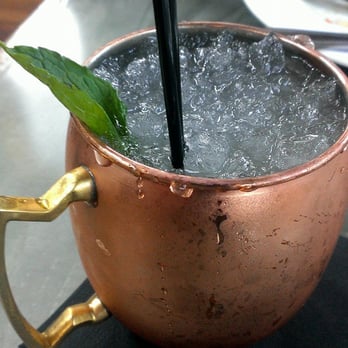 The Ice Plant - Florida Mule - Cane Vodka, Ginger Syrup, Lime, Soda - Cocktail Bars Near Me - St. Augustine, Florida The Ice Plant - Florida Mule - Cane Vodka, Ginger Syrup, Lime, Soda - Cocktail Bars Near Me - St. Augustine, Florida