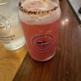 Treylor Park - Cactus pear margarita - New American Near Me - Savannah, Georgia Treylor Park - Cactus pear margarita - New American Near Me - Savannah, Georgia