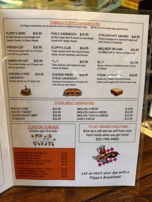 Menu photo 5 Flippy's Cafe Rodeo, CA Menu photo 5 Flippy's Cafe Rodeo, CA