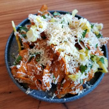 Suerte - Chips, salsa, y caldera cheddar - Mexican Near Me - Austin, Texas Suerte - Chips, salsa, y caldera cheddar - Mexican Near Me - Austin, Texas
