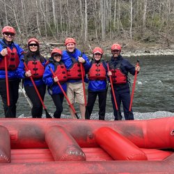 Smoky Mountain Outdoors - Our River rafting group.