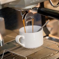 Night Kitchens fair trade, organic, shade grown espresso.