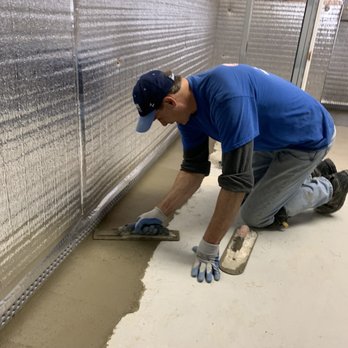 Select Basement Waterproofing - Finishing the cement - Waterproofing Near Me - Evesham Township, New Jersey