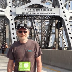 Huey P Long Bridge - On top of the bridge