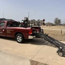 DFW Organic Growing - One of his many service trucks.