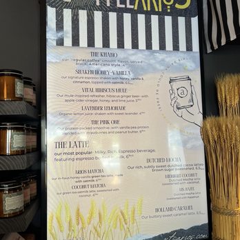 Arios Coffeehaus - Menu - Coffee & Tea Near Me - Port Ewen , New York Arios Coffeehaus - Menu - Coffee & Tea Near Me - Port Ewen , New York