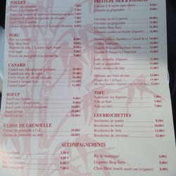 Carte à emporter