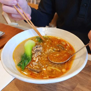 Ujin - Spicy mushroom pork ramen - Ramen Near Me - San Diego, California Ujin - Spicy mushroom pork ramen - Ramen Near Me - San Diego, California