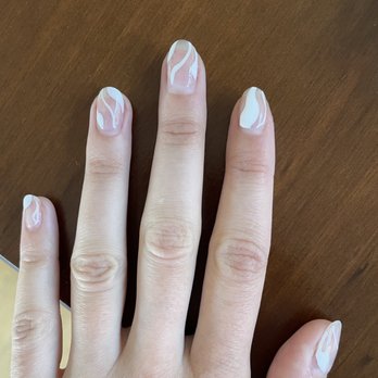 Lush Nail Studio - Gel design on my natural nail - Waxing Near Me - Tustin, California