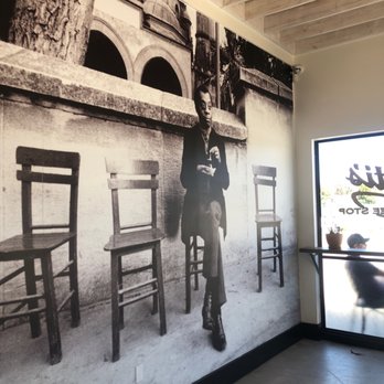 Menotti's Coffee Stop - Picture of James Baldwin sipping espresso ! I didn't think I could love this place more . - Coffee & Tea Near Me - Los Angeles, California Menotti's Coffee Stop - Picture of James Baldwin sipping espresso ! I didn't think I could love this place more . - Coffee & Tea Near Me - Los Angeles, California
