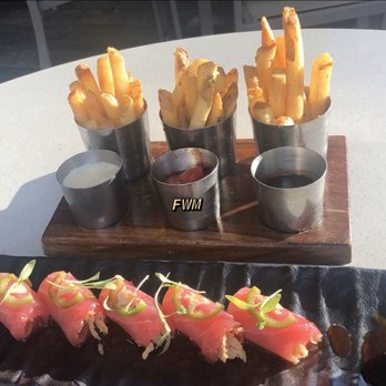 Stripsteak - Fries and Yellowfin Tuna Crudo - Steakhouses Near Me - Honolulu, Hawaii Stripsteak - Fries and Yellowfin Tuna Crudo - Steakhouses Near Me - Honolulu, Hawaii