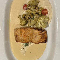 Seared Salmon | Celery Root Puree | Turmeric Cauliflower | Citrus Butter Sauce Seared Salmon | Celery Root Puree | Turmeric Cauliflower | Citrus Butter Sauce