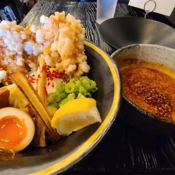 Menya Shono - Tsukemen. Broth had amazing flavor. Chicken was nice and crispy. - Ramen Near Me - Union City, California
