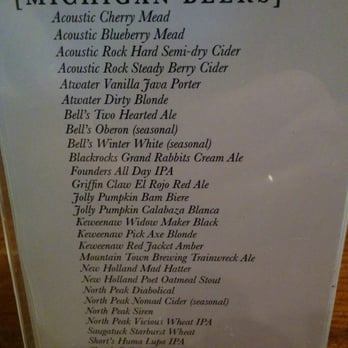 Blue Tractor Barbeque - Luckily its 11 in the morning...otherwise i'd be a little tipsy - American Near Me - Traverse City, Michigan