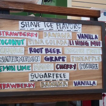 Lin's Hawaiian Snacks - shave ice too - Bubble Tea Near Me - Honolulu, Hawaii