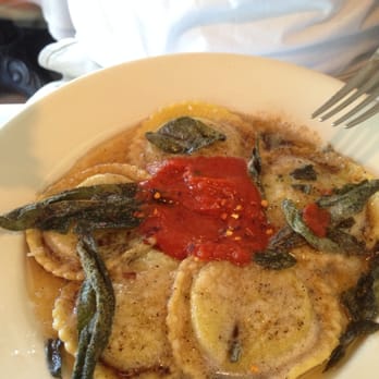 Ca' Dario - Ravioli with brown butter sage sauce - Wine Bars Near Me - Santa Barbara, California