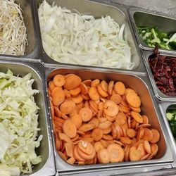 Gengis Khan - Fresh vegetable