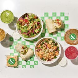 Salads, smoothies, wraps, grain bowls, iced coffee, treats, and more. It's food that fits.