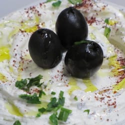 Our delicious labne appetizer