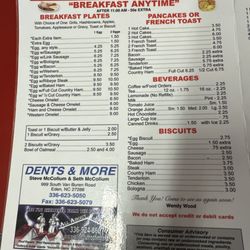 Railroad Cafe - Breakfast