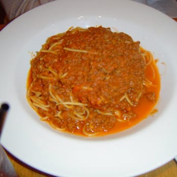 Quattro Caffe - Spaghetti bolognese. - Italian Near Me - Costa Mesa, California