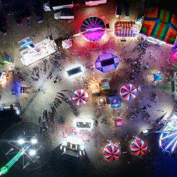 Drone Landing Zone - Carnival at The Lawn in Kingsland, Georgia - Videographers Near Me