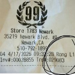 99 Ranch Market - The worst employee Award goes to RONG LI. This employee was so incompetent And extremely rude.