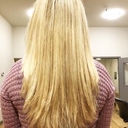 Susan Kinsey At Diva Salon - She gave me a full highlight, some low lights underneath, covered my roots, and gave me a trim/layers/bangs. Love it!