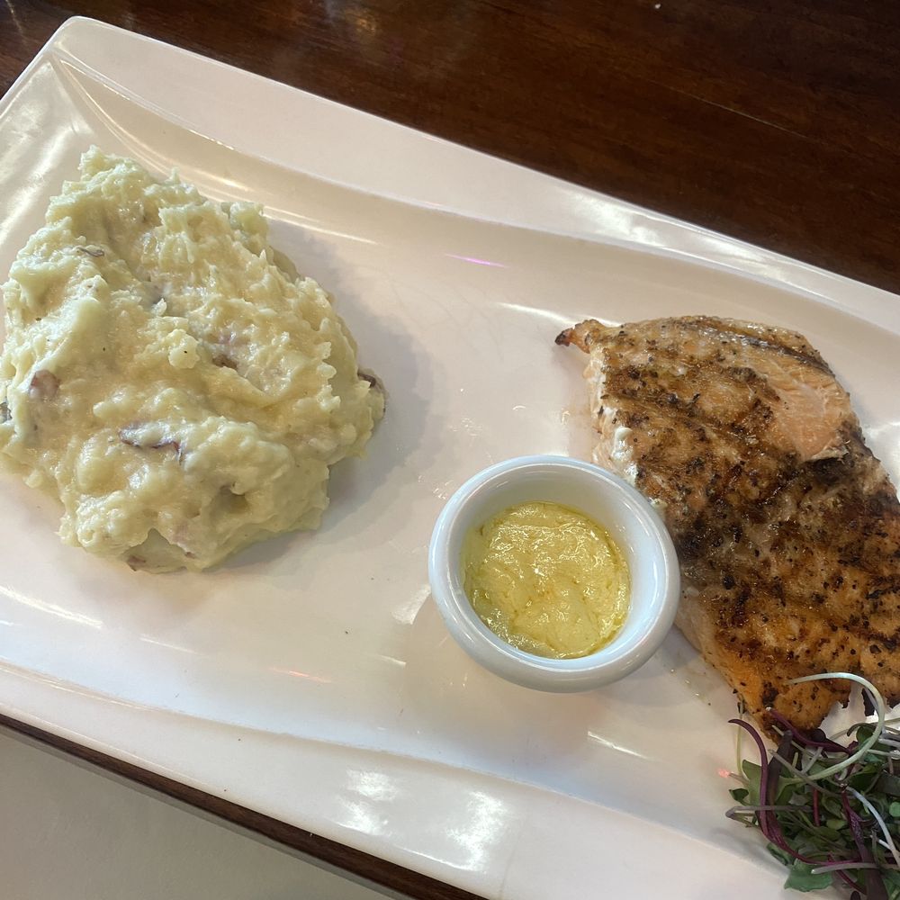 Park Place at The Boardwalk - Salmon filet - Steakhouses Near Me - Katy, Texas