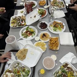 Gyro Cafe of Smyrna - Beef and Lamb Gyro Plate Mixed Gyro Plate Hummus and Pita 2 Falafel Appetizer