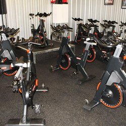 Cajun Fitness - Spin bicycles for working out at Cajun Fitness in Youngsville, Louisiana.